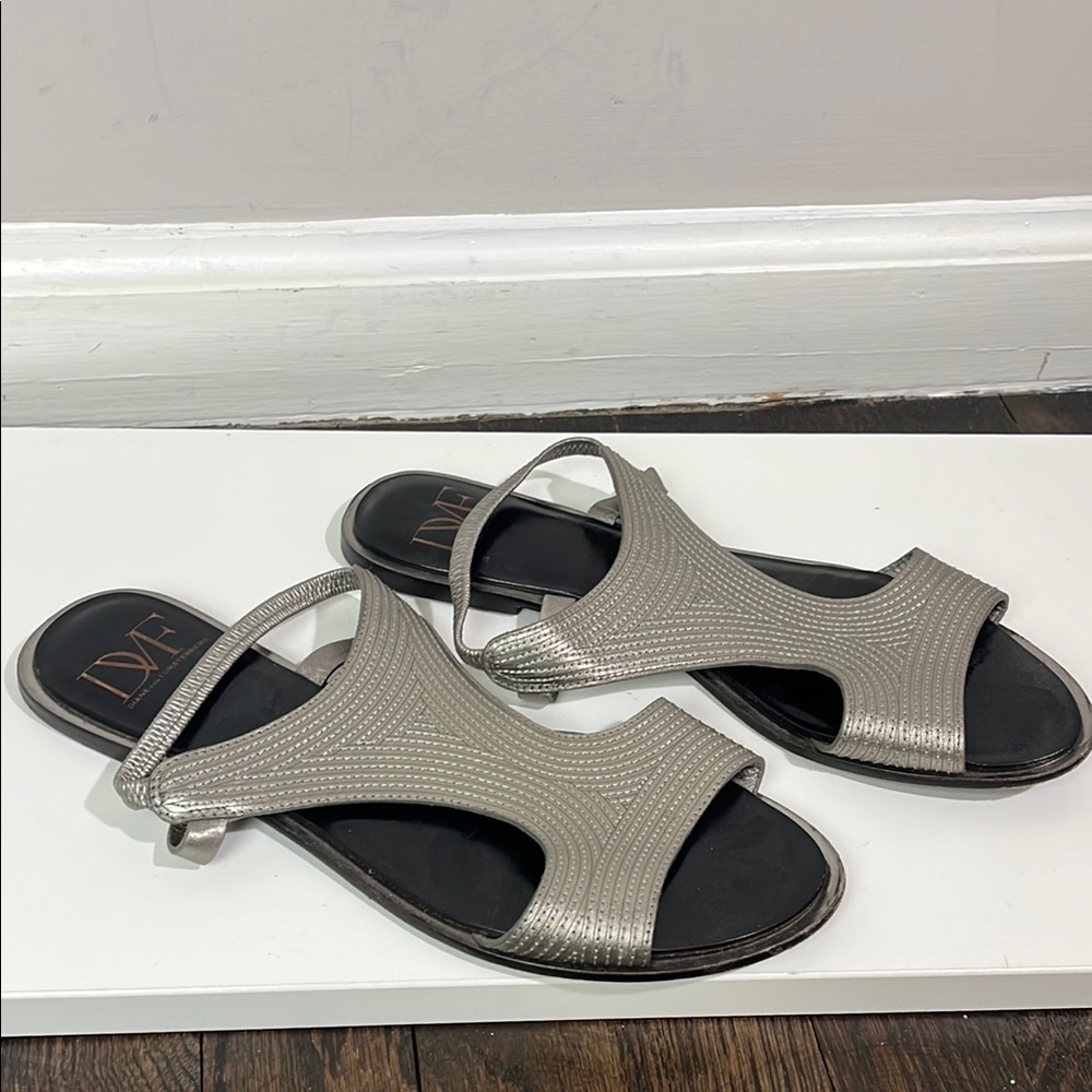 DVF leather sandals